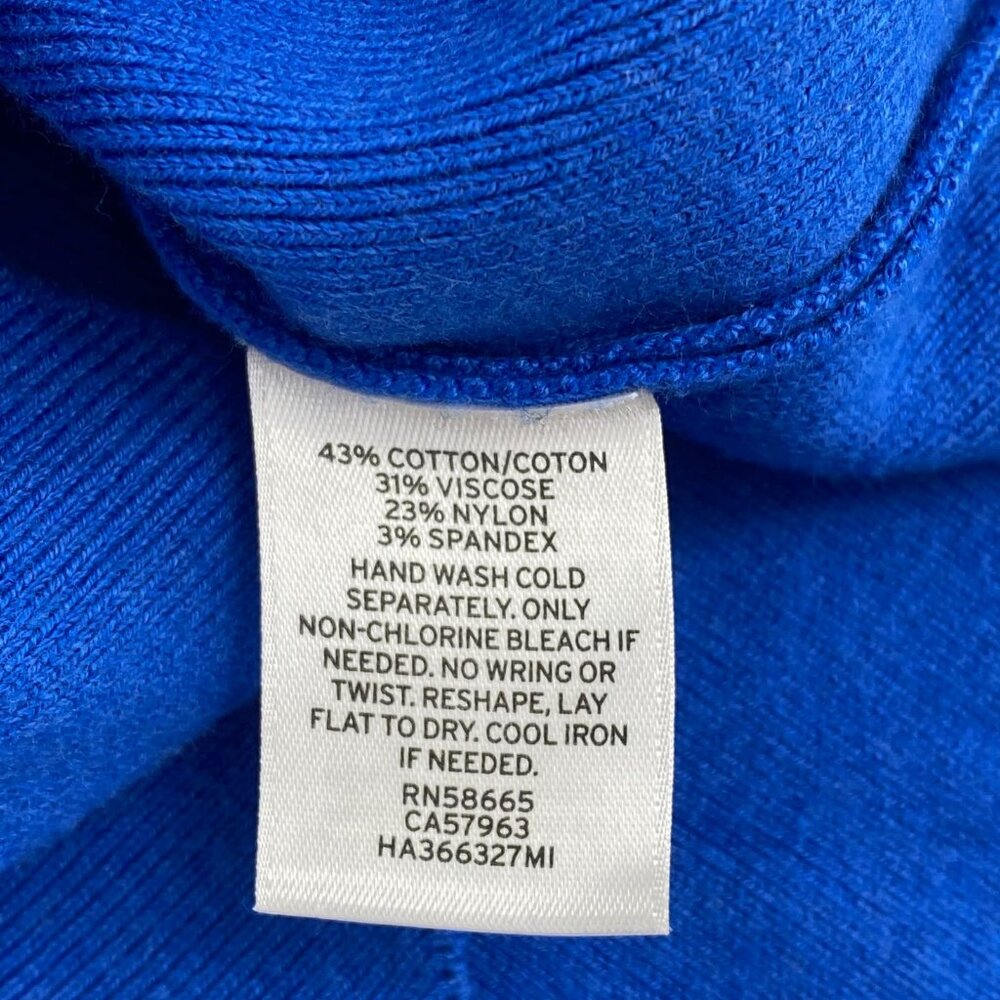 Halogen Blue Pullover Basic Sweater | Size S - image 3